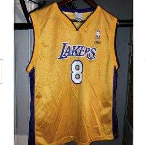 Reebok Kobe Bryant Lakers Jersey Gold Youth XL PIC